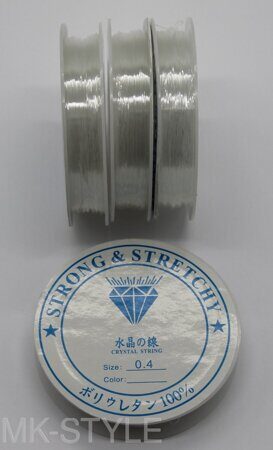 Жилка - резинка для бисера (d-0,4 мм.)