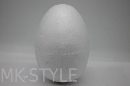 5. Заготовка из пенопласта "Яйцо" - 15 х 10 см.