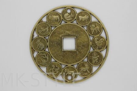 Декор - китайские монетки ( d - 4,5  см.)