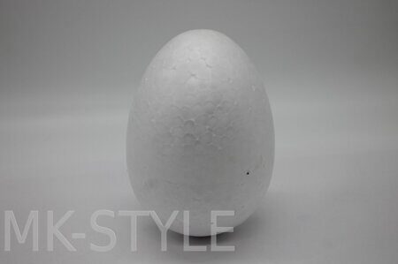 6. Заготовка из пенопласта "Яйцо" - 10,5 х 7,3 см.
