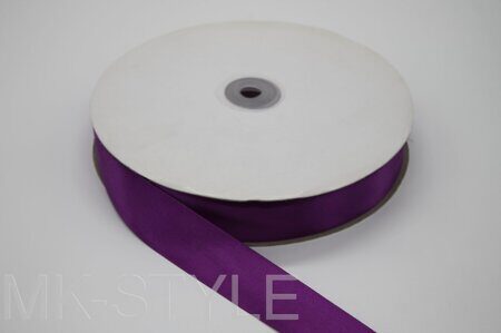Атласная лента 25 мм. (2,5 см.) - фиолетовая (1)