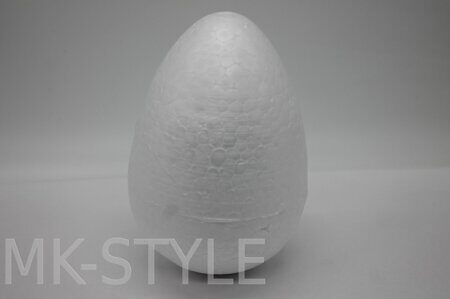 7. Заготовка из пенопласта "Яйцо" - 12 см. х 8,5 см.