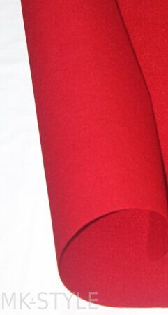 Фетр 2 мм. в рулоне (1 х 1 м.) - красный