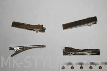 Заготовка для заколок (зажим - крокодильчик) - 4 см.