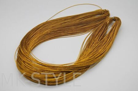 Шнур нитка (d - 0.9 мм.) - золотистый
